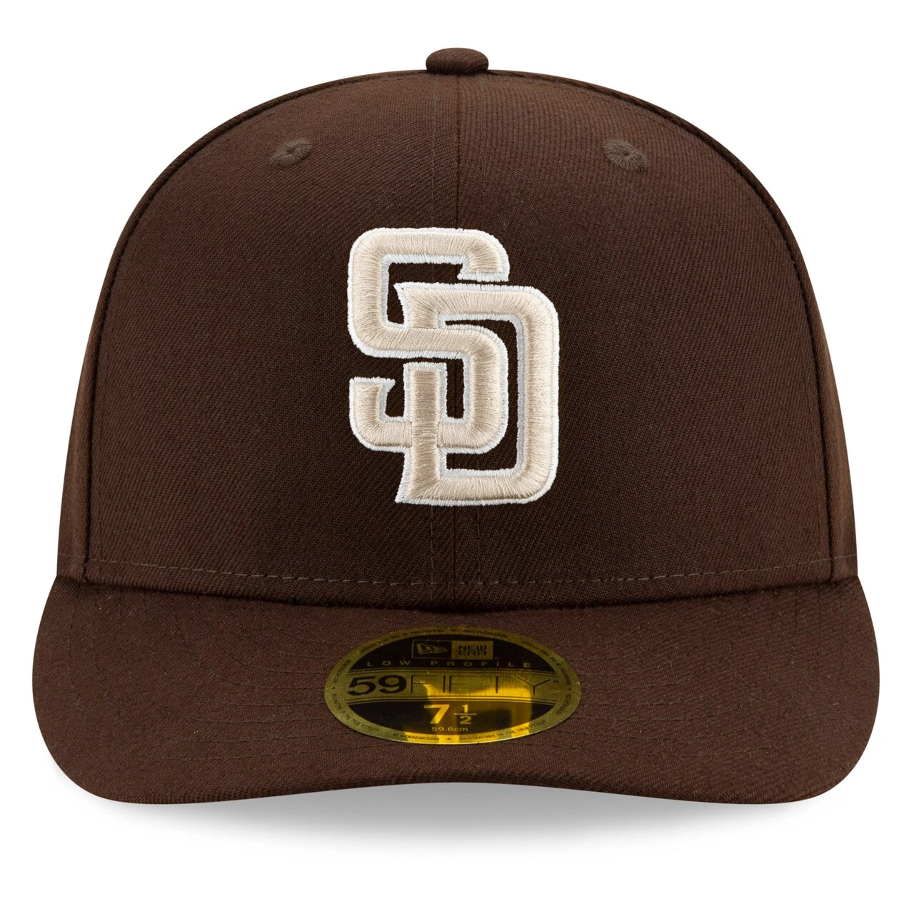 Men's San Diego Padres New Era Brown Alternate 2020 Authentic Collection On-Field Low Profile 59FIFTY Fitted Hat 4 Men's San Diego Padres New Era Brown Alternate 2020 Authentic Collection On-Field Low Profile 59FIFTY Fitted Hat - Image 2