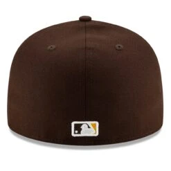 Men's San Diego Padres New Era Brown Alternate Authentic Collection On-Field 59FIFTY Fitted Hat -Baseball Peripherals Store mens new era brown san diego padres alternate authentic collection on field 59fifty fitted hat pi3732000 altimages ff 3732107 b309a43a14748ad115f2alt4 full