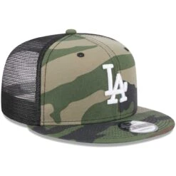 Men's Los Angeles Dodgers New Era Camo Trucker 9FIFTY Snapback Hat -Baseball Peripherals Store mens new era camo los angeles dodgers trucker 9fifty snapback hat ss5 p 5001298pv 3u wzpyjfd68d03inavc1sqv e45insuabadyfzutilxi