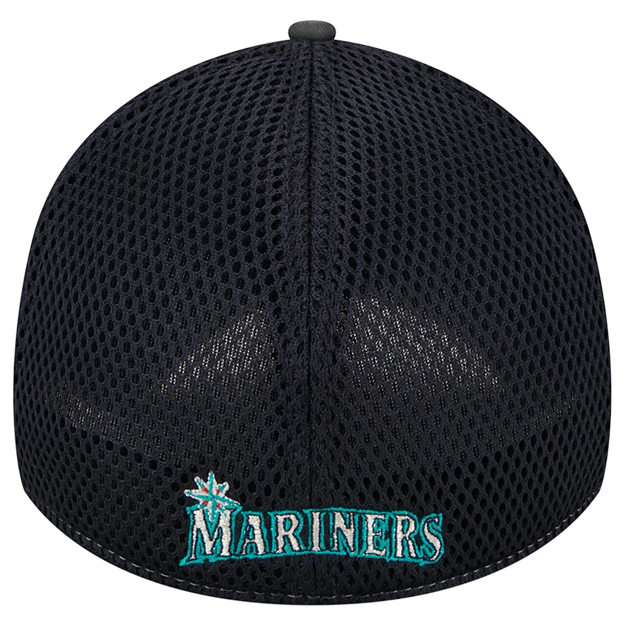 Men's Seattle Mariners New Era Camo Team Neo 39THIRTY Flex Hat 6 Men's Seattle Mariners New Era Camo Team Neo 39THIRTY Flex Hat - Image 4