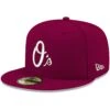 Men's Baltimore Orioles New Era Cardinal White Logo 59FIFTY Fitted Hat -Baseball Peripherals Store mens new era cardinal baltimore orioles white logo 59fifty fitted hat pi4208000 altimages ff 4208764 94dc6895fbe854ff838falt1 full