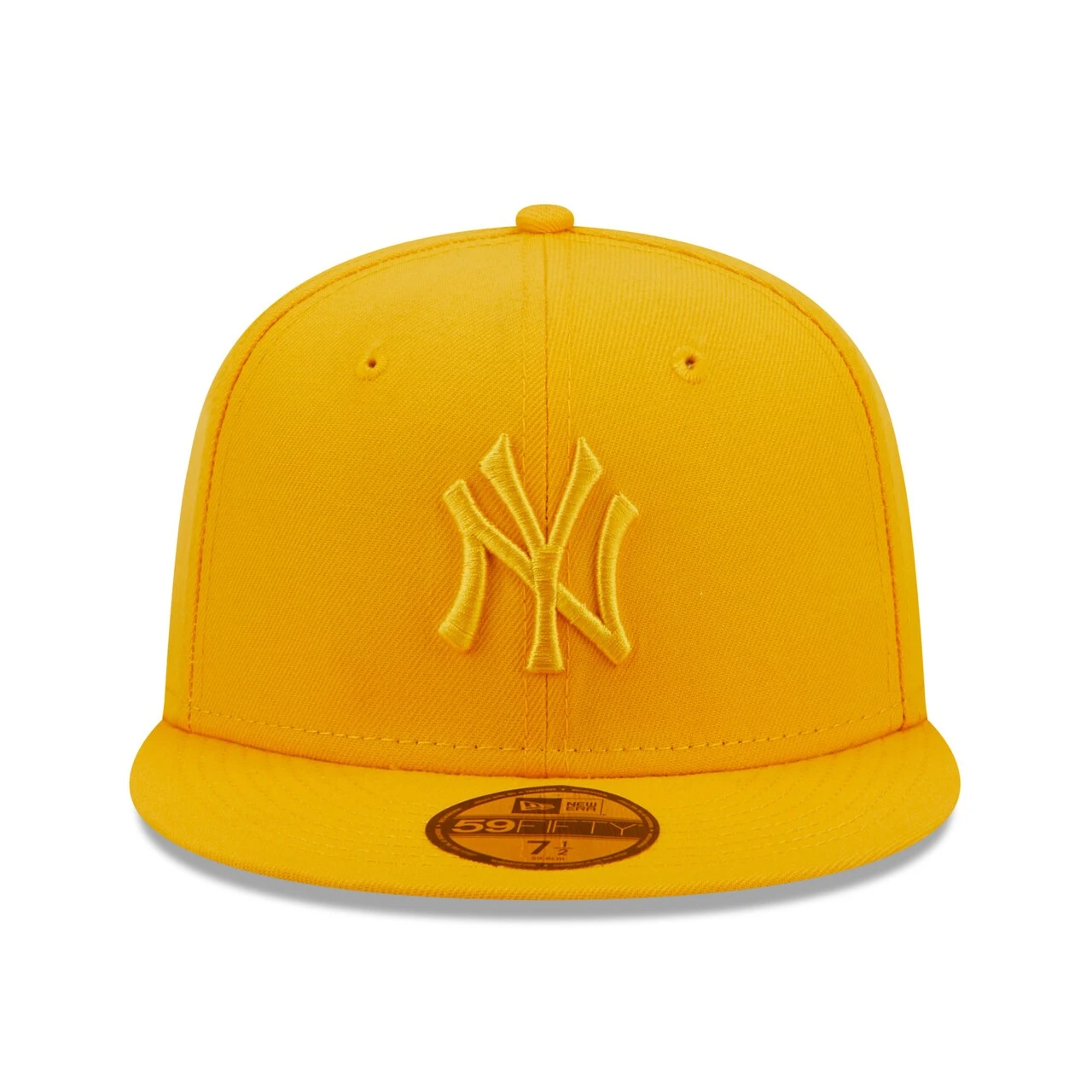 Men's New York Yankees New Era Gold Tonal 59FIFTY Fitted Hat 4 Men's New York Yankees New Era Gold Tonal 59FIFTY Fitted Hat - Image 2