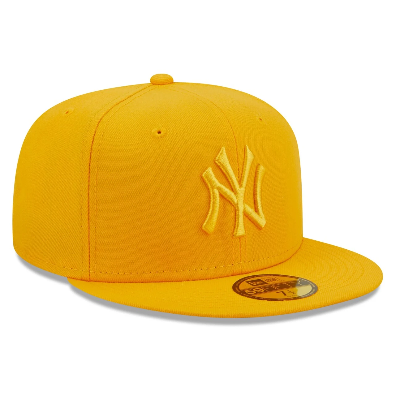 Men's New York Yankees New Era Gold Tonal 59FIFTY Fitted Hat 5 Men's New York Yankees New Era Gold Tonal 59FIFTY Fitted Hat - Image 3