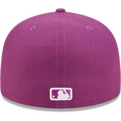 Men's Cincinnati Reds New Era Grape Logo 59FIFTY Fitted Hat -Baseball Peripherals Store mens new era grape cincinnati reds logo 59fifty fitted hat pi4689000 altimages ff 4689937 efc8c5b3cbd484d7e554alt4 full