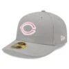 Men's Cincinnati Reds New Era Gray 2022 Mother's Day On-Field Low Profile 59FIFTY Fitted Hat -Baseball Peripherals Store mens new era gray cincinnati reds 2022 mothers day on field low profile 59fifty fitted hat pi4459000 altimages ff 4459313 b619da302bc1b6674a8aalt1 full