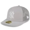 Men's New York Yankees New Era Gray 2023 On-Field Batting Practice Low Profile 59FIFTY Fitted Hat