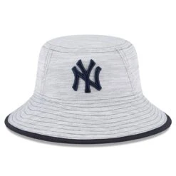 Men's New York Yankees New Era Gray Game Bucket Hat