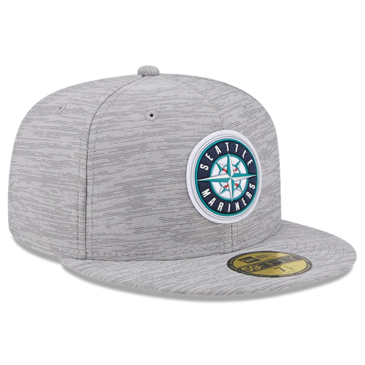 Men's Seattle Mariners New Era Gray 2023 Clubhouse 59FIFTY Fitted Hat 5 Men's Seattle Mariners New Era Gray 2023 Clubhouse 59FIFTY Fitted Hat - Image 3