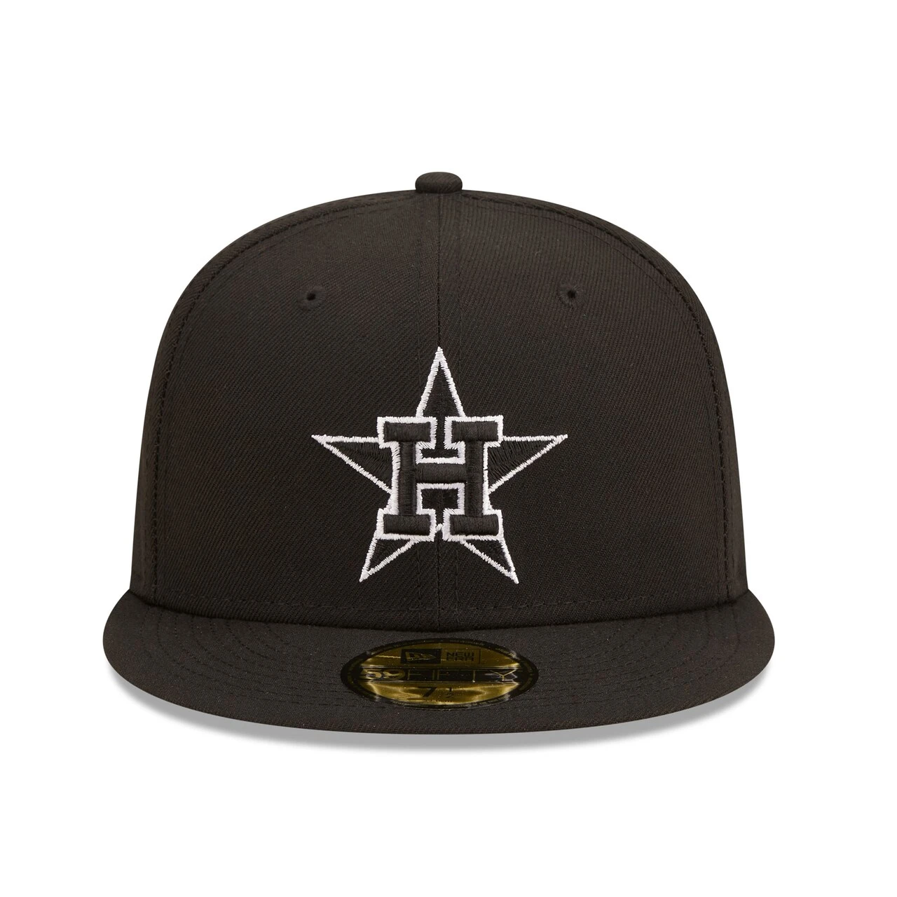 Men's Houston Astros New Era Black On Black Dub 59FIFTY Fitted Hat 4 Men's Houston Astros New Era Black On Black Dub 59FIFTY Fitted Hat - Image 2