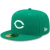 Men's Cincinnati Reds New Era Kelly Green White Logo 59FIFTY Fitted Hat 2 Men's Cincinnati Reds New Era Kelly Green White Logo 59FIFTY Fitted Hat -Baseball Peripherals Store mens new era kelly green cincinnati reds white logo 59fifty fitted hat pi4709000 altimages ff 4709299 254eb2dbbafcc1168171alt1 full