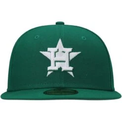 Men's Houston Astros New Era Kelly Green White Logo 59FIFTY Fitted Hat -Baseball Peripherals Store mens new era kelly green houston astros white logo 59fifty fitted hat pi4708000 altimages ff 4708049 aad3055700e371a078eaalt2 full