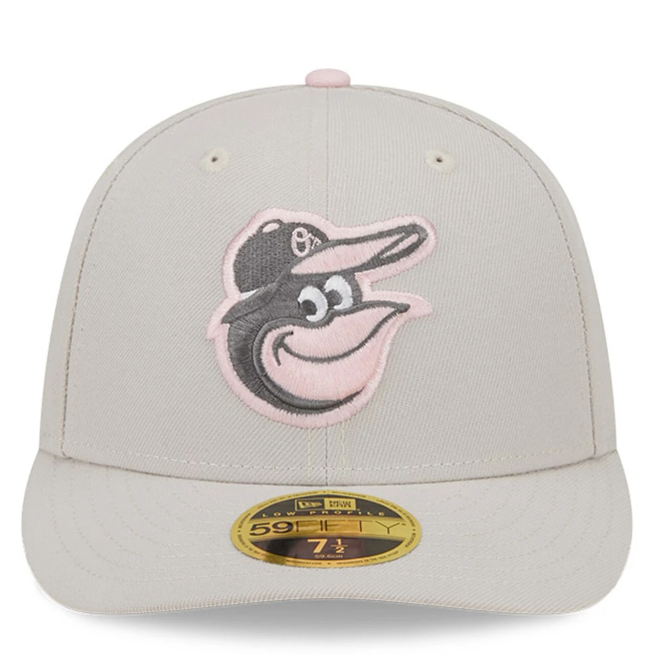 Men's Baltimore Orioles New Era Khaki 2023 Mother's Day Low Profile 59FIFTY Fitted Hat 4 Men's Baltimore Orioles New Era Khaki 2023 Mother's Day Low Profile 59FIFTY Fitted Hat - Image 2