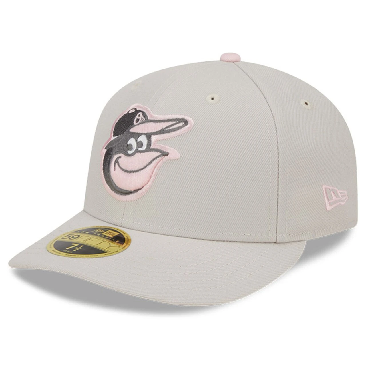 Men's Baltimore Orioles New Era Khaki 2023 Mother's Day Low Profile 59FIFTY Fitted Hat 5 Men's Baltimore Orioles New Era Khaki 2023 Mother's Day Low Profile 59FIFTY Fitted Hat - Image 3