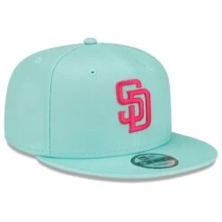 Men's San Diego Padres New Era Mint 2022 City Connect 9FIFTY Snapback Adjustable Hat -Baseball Peripherals Store mens new era mint san diego padres 2022 city connect 9fifty snapback adjustable hat pi4464000 altimages ff 4464387 69072597ad2372f9fb09alt3 full