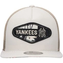 Men's New York Yankees New Era Natural Retro Beachin' Patch A-Frame Trucker 9FIFTY Snapback Hat -Baseball Peripherals Store mens new era natural new york yankees retro beachin patch a frame trucker 9fifty snapback hat ss5 p 200003576pv 2u kgc8ykeqgv9xo6fgcr30v ptcd7rjpzyni5xd57qdp