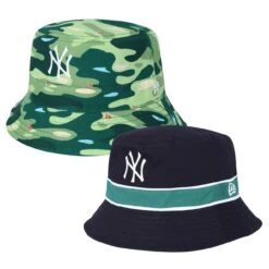 Men's New York Yankees New Era Navy Reverse Bucket Hat