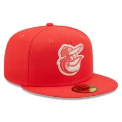 Men's Baltimore Orioles New Era Red Lava Highlighter Logo 59FIFTY Fitted Hat -Baseball Peripherals Store mens new era red baltimore orioles lava highlighter logo 59fifty fitted hat ss5 p 4794624pv 3u ewumyrhbqjhco4q4cxe7v vypbuogudrrwbals826a
