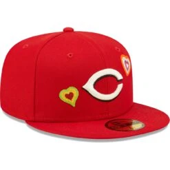 Men's Cincinnati Reds New Era Red Chain Stitch Heart 59FIFTY Fitted Hat -Baseball Peripherals Store mens new era red cincinnati reds chain stitch heart 59fifty fitted hat ss5 p 4688210pv 3u my7lavfydc5dcwbjq37dv iifpdriuq27qn8qe7ozu