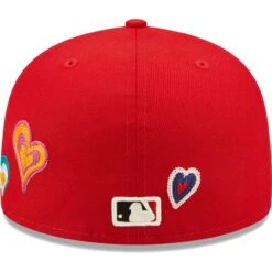 Men's Cincinnati Reds New Era Red Chain Stitch Heart 59FIFTY Fitted Hat -Baseball Peripherals Store mens new era red cincinnati reds chain stitch heart 59fifty fitted hat ss5 p 4688210pv 4u my7lavfydc5dcwbjq37dv kk6taq2m4yljxw5dutpe