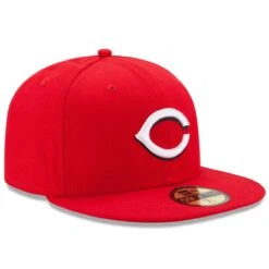 Men's Cincinnati Reds New Era Red Home Authentic Collection On-Field 59FIFTY Fitted Hat -Baseball Peripherals Store mens new era red cincinnati reds home authentic collection on field 59fifty fitted hat pi2659000 altimages ff 2659227alt3 full