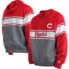 Men's Cincinnati Reds New Era Red Ripstop Raglan Quarter-Zip Hoodie -Baseball Peripherals Store mens new era red cincinnati reds ripstop raglan quarter zip hoodie pi4993000 altimages ff 4993368 11f732a59d78b6feeff0alt1 full