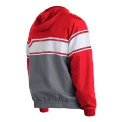 Men's Cincinnati Reds New Era Red Ripstop Raglan Quarter-Zip Hoodie -Baseball Peripherals Store mens new era red cincinnati reds ripstop raglan quarter zip hoodie pi4993000 altimages ff 4993368 11f732a59d78b6feeff0alt3 full