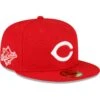 Men's Cincinnati Reds New Era Red Sidepatch 59FIFTY Fitted Hat -Baseball Peripherals Store mens new era red cincinnati reds sidepatch 59fifty fitted hat ss5 p 200000188pv 1u wdfxx15uc4jnihln4hriv ttfqxmmkrsggeisg11vv