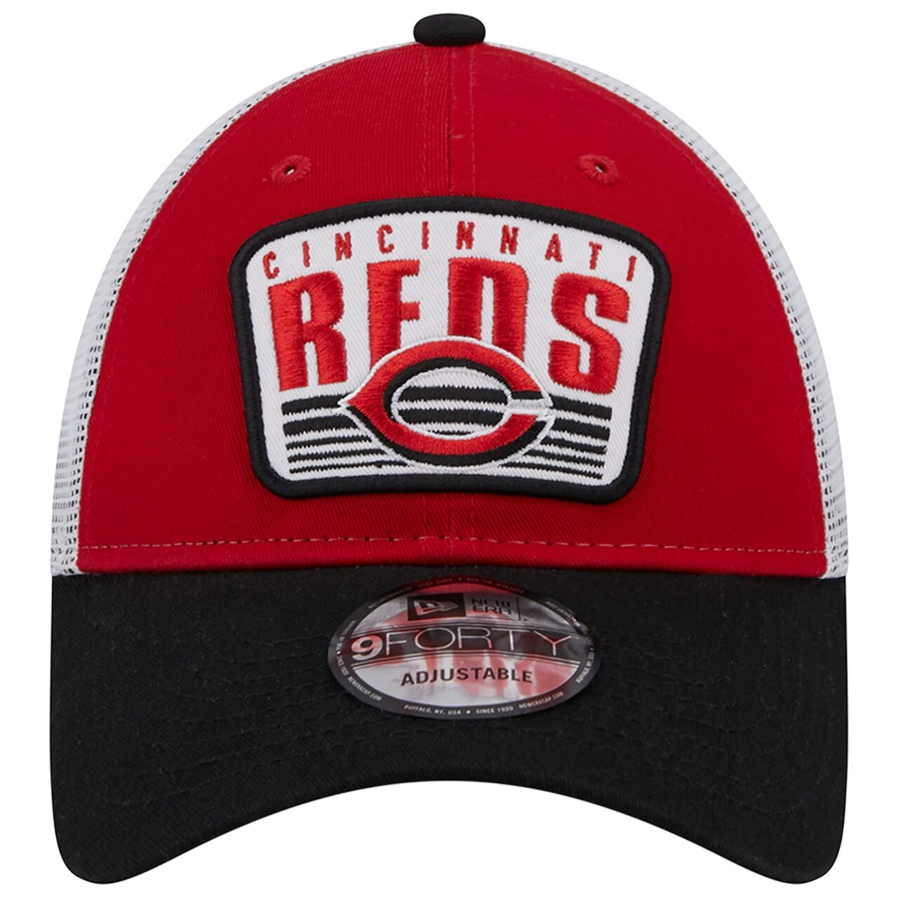 Men's Cincinnati Reds New Era Red Two-Tone Patch 9FORTY Snapback Hat 4 Men's Cincinnati Reds New Era Red Two-Tone Patch 9FORTY Snapback Hat - Image 2