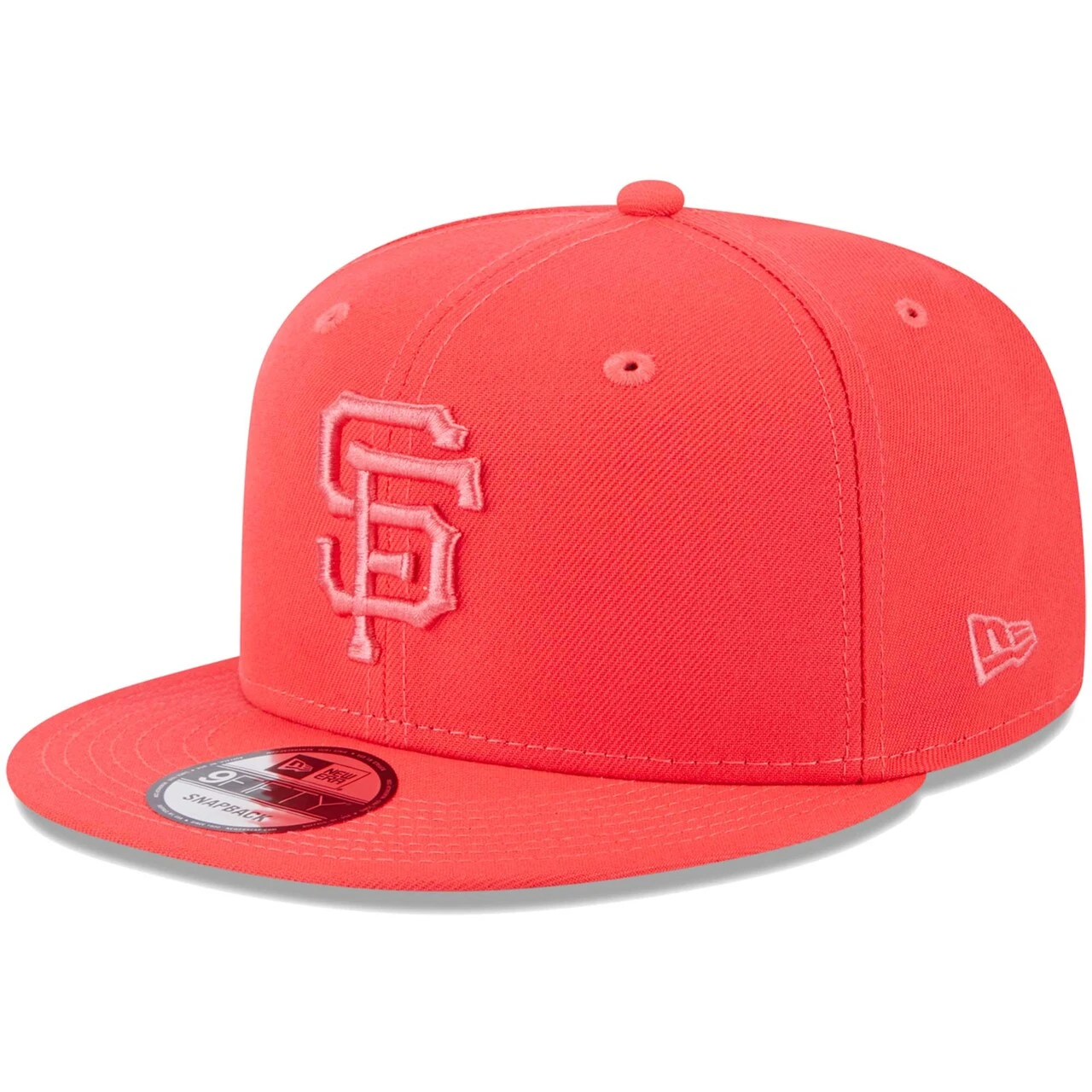 Men's San Francisco Giants New Era Red Spring Color Basic 9FIFTY Snapback Hat 3 Men's San Francisco Giants New Era Red Spring Color Basic 9FIFTY Snapback Hat