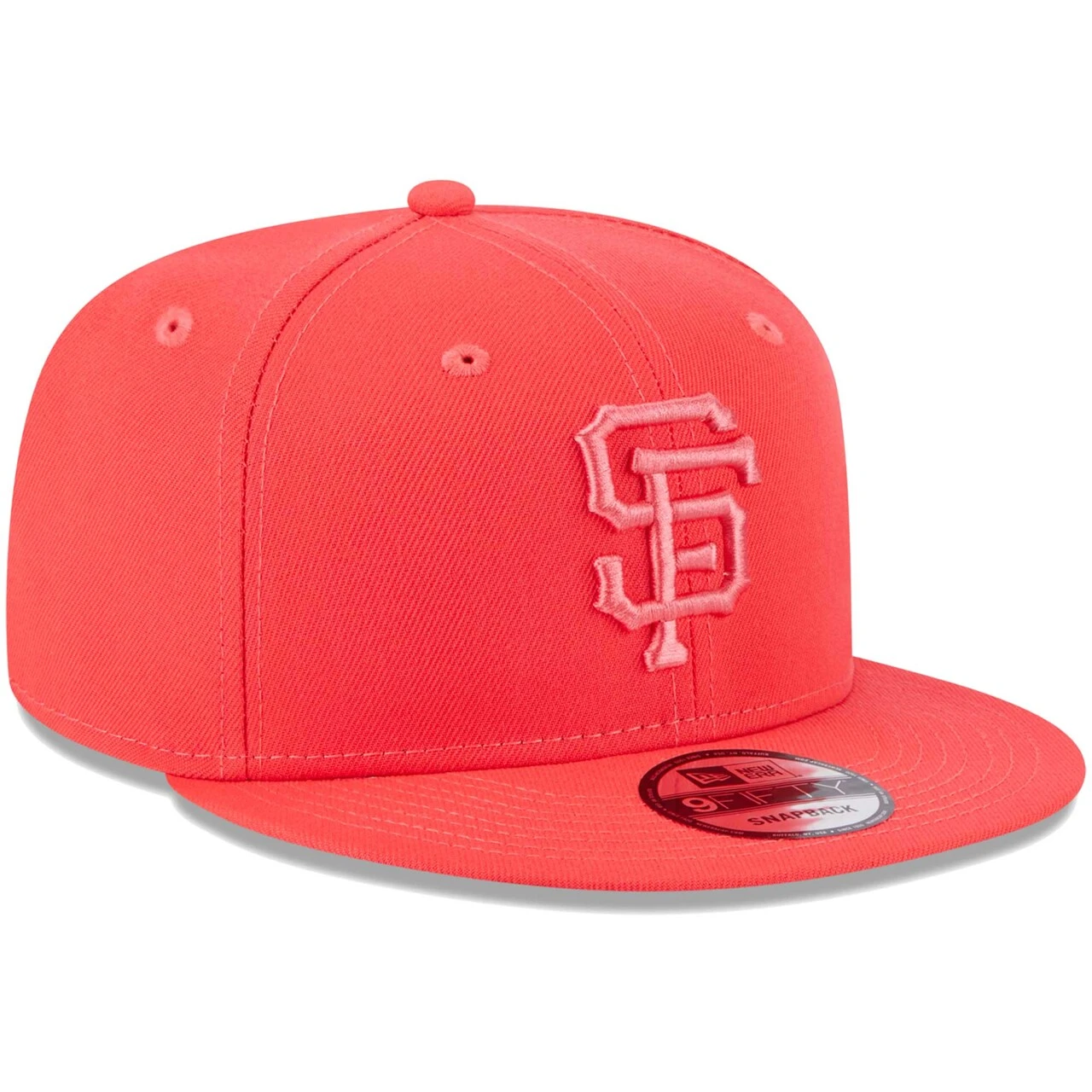 Men's San Francisco Giants New Era Red Spring Color Basic 9FIFTY Snapback Hat 5 Men's San Francisco Giants New Era Red Spring Color Basic 9FIFTY Snapback Hat - Image 3