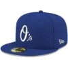 Men's Baltimore Orioles New Era Royal White Logo 59FIFTY Fitted Hat -Baseball Peripherals Store mens new era royal baltimore orioles white logo 59fifty fitted hat pi4208000 altimages ff 4208720 3876acaf3f948246423aalt1 full