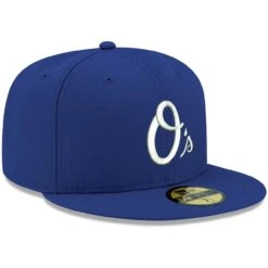 Men's Baltimore Orioles New Era Royal White Logo 59FIFTY Fitted Hat -Baseball Peripherals Store mens new era royal baltimore orioles white logo 59fifty fitted hat pi4208000 altimages ff 4208720 3876acaf3f948246423aalt3 full