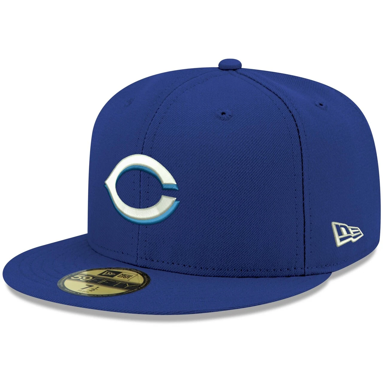 Men's Cincinnati Reds New Era Royal White Logo 59FIFTY Fitted Hat 3 Men's Cincinnati Reds New Era Royal White Logo 59FIFTY Fitted Hat