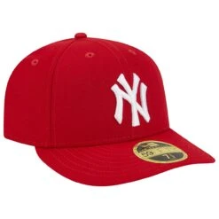 Men's New York Yankees New Era Scarlet Low Profile 59FIFTY Fitted Hat -Baseball Peripherals Store mens new era scarlet new york yankees low profile 59fifty fitted hat ss5 p 200023023pv 3u funmdzjt6tkjmnxaqbxpv 3u9ldfrmcousg4tj49mv