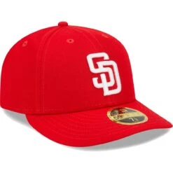Men's San Diego Padres New Era Scarlet Low Profile 59FIFTY Fitted Hat -Baseball Peripherals Store mens new era scarlet san diego padres low profile 59fifty fitted hat ss5 p 200023027pv 3u b19ap6w1rom6csskuux2v bfepakf9qw0vbcm8bbln
