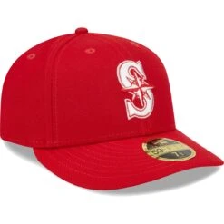 Men's Seattle Mariners New Era Scarlet Low Profile 59FIFTY Fitted Hat -Baseball Peripherals Store mens new era scarlet seattle mariners low profile 59fifty fitted hat ss5 p 200023029pv 3u y3qezzpbcnybvbvawso9v t7oycjbgfx0pivgds8sz