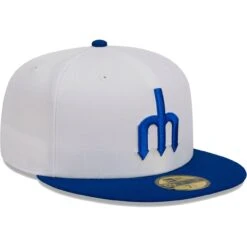 Men's Seattle Mariners New Era White Optic 59FIFTY Fitted Hat -Baseball Peripherals Store mens new era white seattle mariners optic 59fifty fitted hat ss5 p 200023163pv 3u fy5zlaqboqnlvxindjiqv 3au9gsakildsmiwvneyz