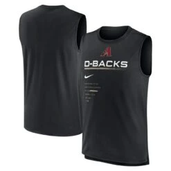 Men's Arizona Diamondbacks Nike Black Exceed Performance Tank Top