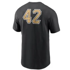 Men's Pittsburgh Pirates Nike Black Jackie Robinson Day Team 42 T-Shirt -Baseball Peripherals Store mens nike black pittsburgh pirates jackie robinson day team 42 t shirt pi3808000 altimages ff 3808445 83f63b2e45aa7a4463d3alt3 full