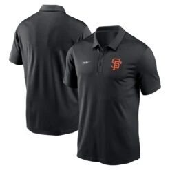Men's San Francisco Giants Nike Black Cooperstown Collection Rewind Franchise Polo