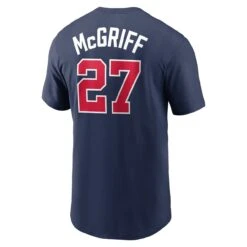 Men's Atlanta Braves Fred McGriff Nike Navy Name & Number T-Shirt -Baseball Peripherals Store mens nike fred mcgriff navy atlanta braves name and number t shirt pi5317000 altimages ff 5317579 c48e660e06d5179b814ealt3 full