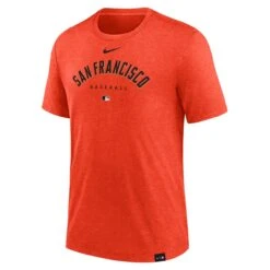 Men's San Francisco Giants Nike Heather Orange Authentic Collection Early Work Tri-Blend Performance T-Shirt -Baseball Peripherals Store mens nike heather orange san francisco giants authentic collection early work tri blend performance t shirt pi4918000 altimages ff 4918088 200c629fa5c6f81e9641alt2 full