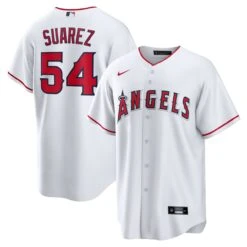 Men's Los Angeles Angels José Quijada Nike White Home Replica Player Jersey