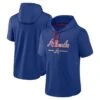 Men's Atlanta Braves Nike Royal 2023 City Connect Short Sleeve Pullover Hoodie