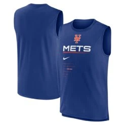 Men's New York Mets Nike Royal Exceed Performance Tank Top