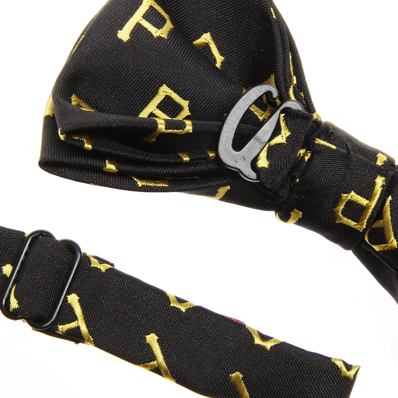 Men's Pittsburgh Pirates Repeat Bow Tie 4 Men's Pittsburgh Pirates Repeat Bow Tie - Image 2