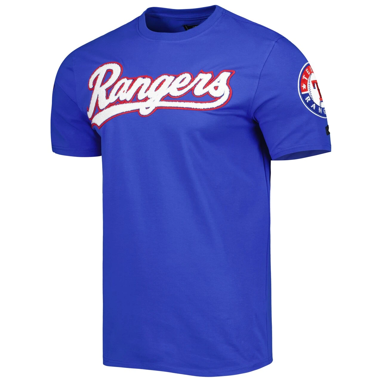Men's Texas Rangers Pro Standard Royal Team Logo T-Shirt 4 Men's Texas Rangers Pro Standard Royal Team Logo T-Shirt - Image 2