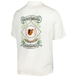 Men's Baltimore Orioles Tommy Bahama Cream Baseball Camp Button-Up Shirt -Baseball Peripherals Store mens tommy bahama cream baltimore orioles baseball camp button up shirt ss5 p 5307427pv 3u qicksmj0pfgopulnpwunv vq5co1ekgslapqespeq9