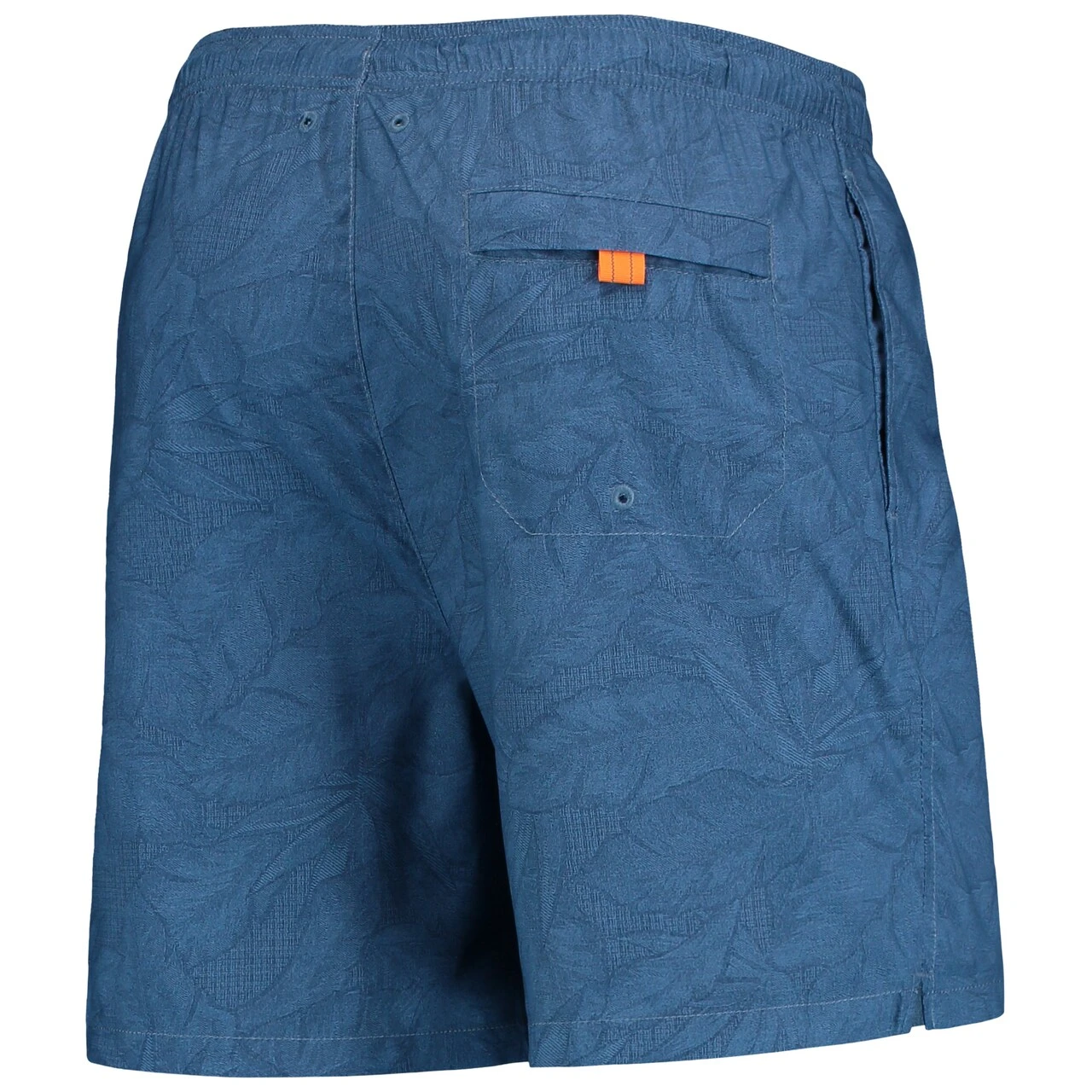 Men's Atlanta Braves Tommy Bahama Navy Naples Layered Leaves Swim Trunks 5 Men's Atlanta Braves Tommy Bahama Navy Naples Layered Leaves Swim Trunks - Image 3