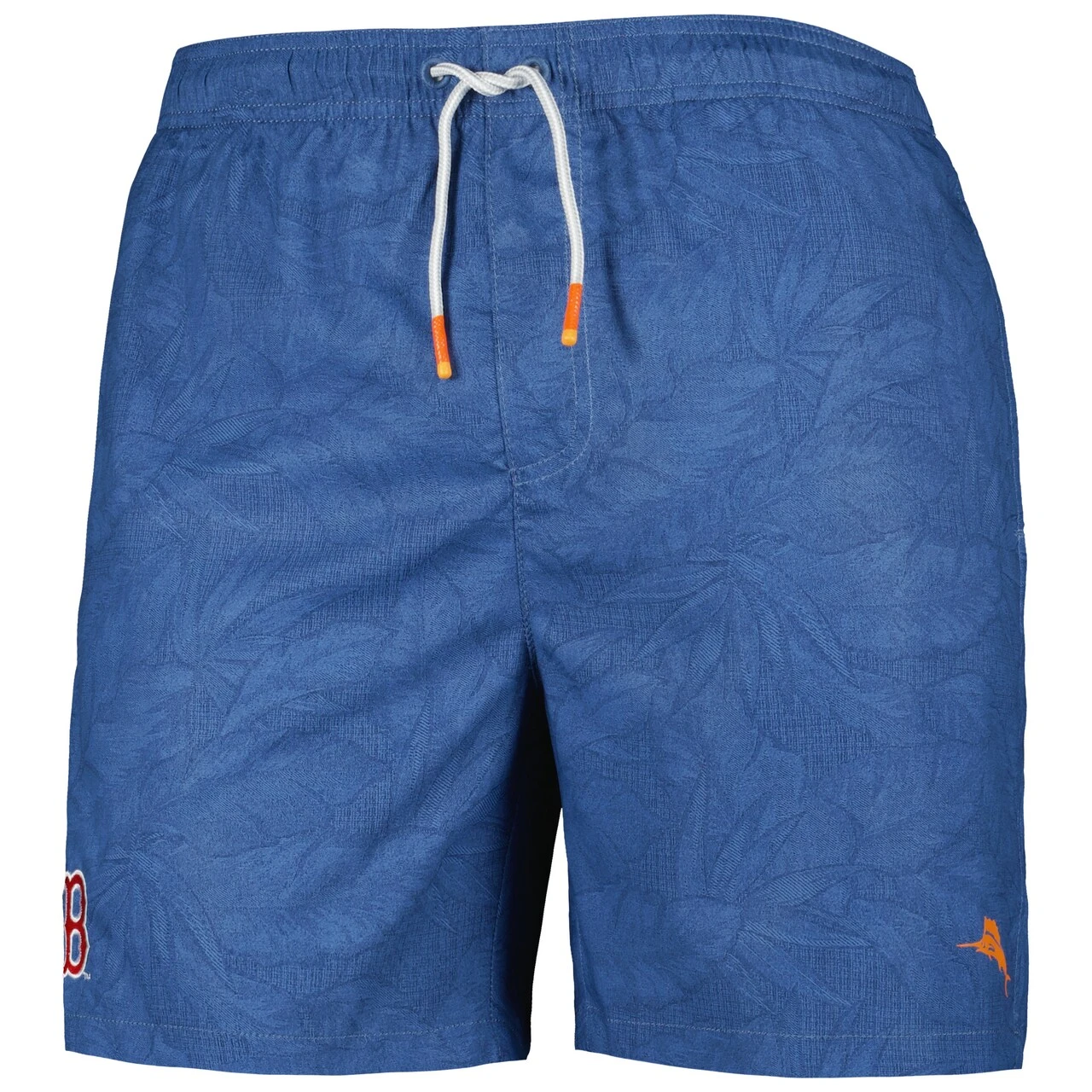 Men's Boston Red Sox Tommy Bahama Navy Naples Layered Leaves Swim Trunks 4 Men's Boston Red Sox Tommy Bahama Navy Naples Layered Leaves Swim Trunks - Image 2